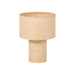 Tafellampen<WOOOD Tafellamp Syro Beige - E27 - 55 cm hoog