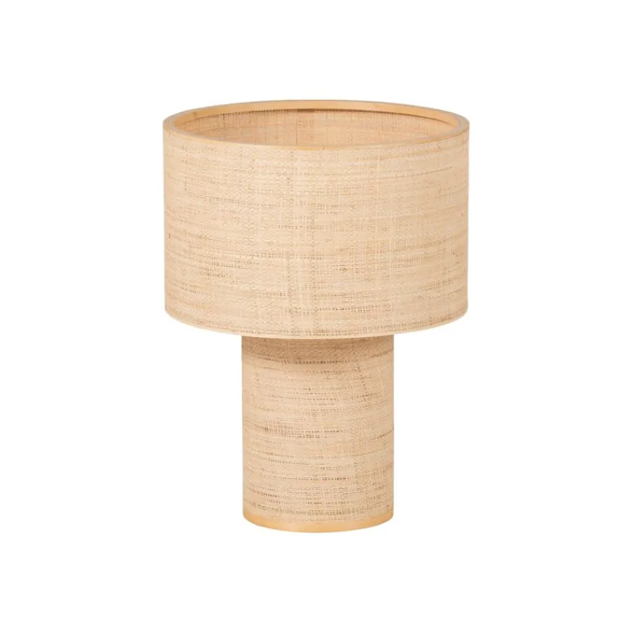 Tafellampen<WOOOD Tafellamp Syro Beige - E27 - 55 cm hoog