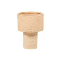 Tafellampen<WOOOD Tafellamp Syro Beige - E27 - 38 cm hoog