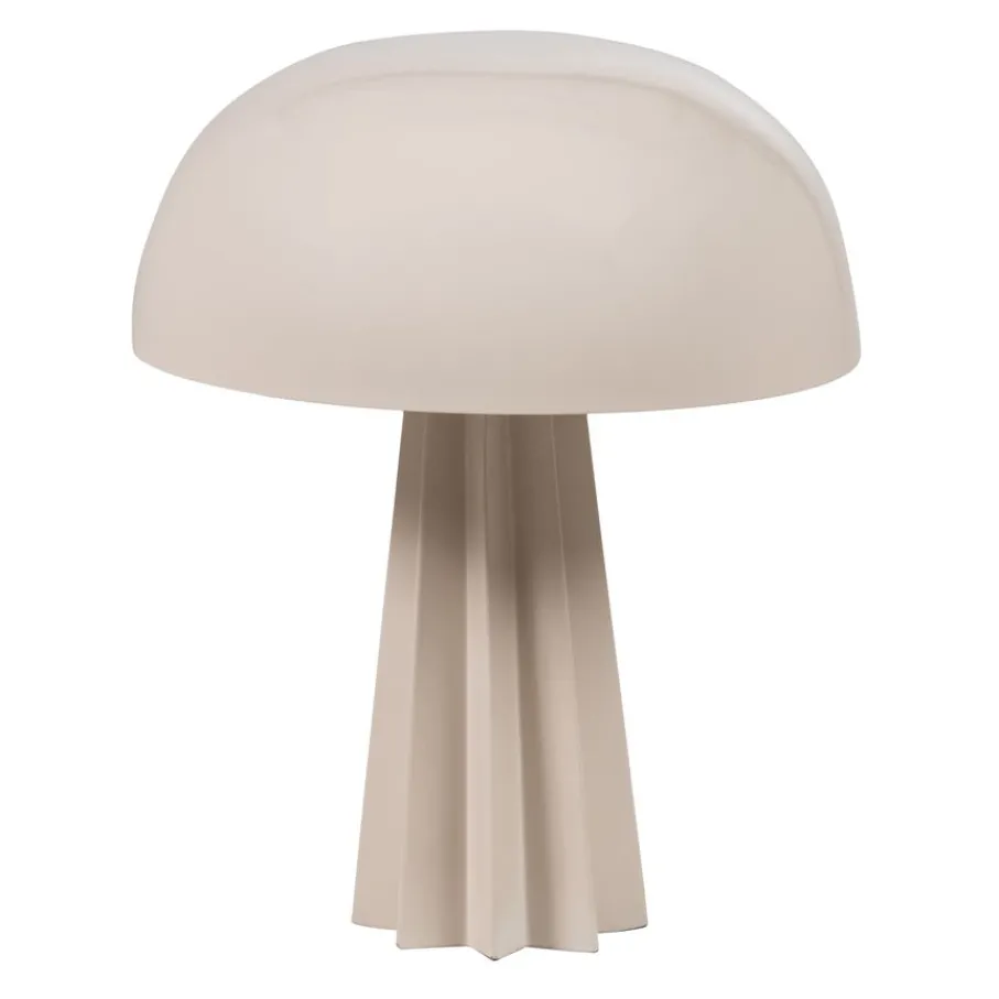 Tafellampen<WOOOD Tafellamp Virel Lichtgrijs - E27 - 29 cm hoog