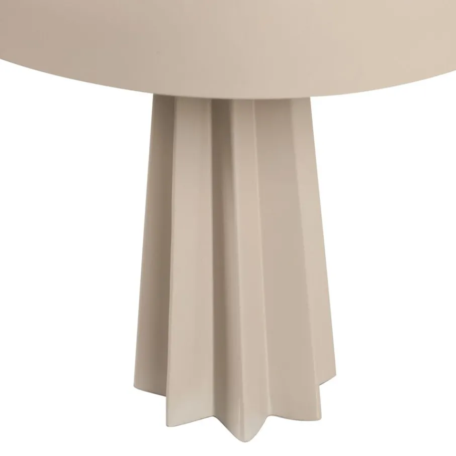 Tafellampen<WOOOD Tafellamp Virel Lichtgrijs - E27 - 29 cm hoog