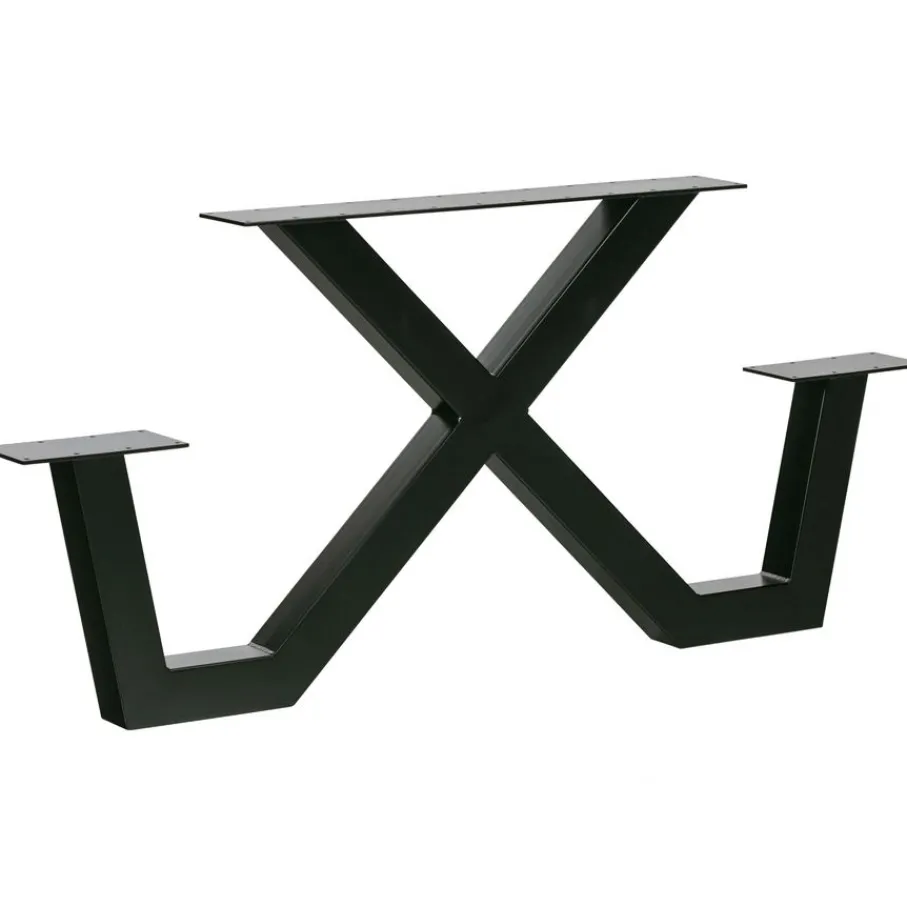 Tafelpoten<WOOOD Tafelpoot Picknicktafel Tablo Zwart