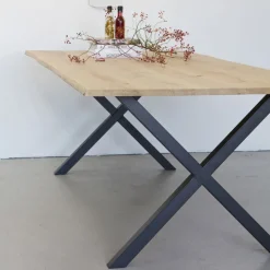 Tafelpoten<WOOOD Tafelpoot Tablo Zwart