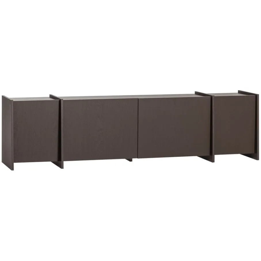 Tv-Meubels<WOOOD TV-meubel Brock Middenbruin - 200x53x44 cm