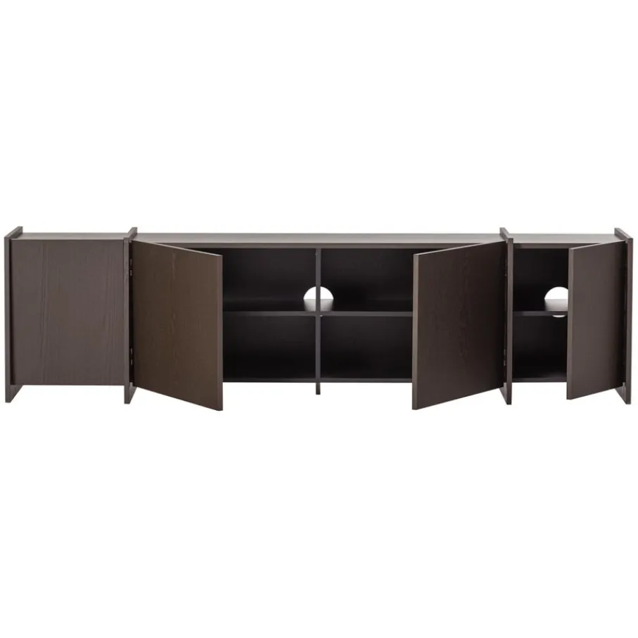 Tv-Meubels<WOOOD TV-meubel Brock Middenbruin - 200x53x44 cm