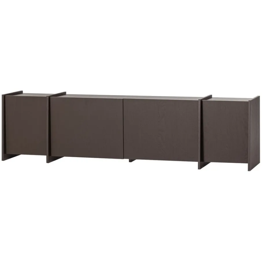 Tv-Meubels<WOOOD TV-meubel Brock Middenbruin - 200x53x44 cm