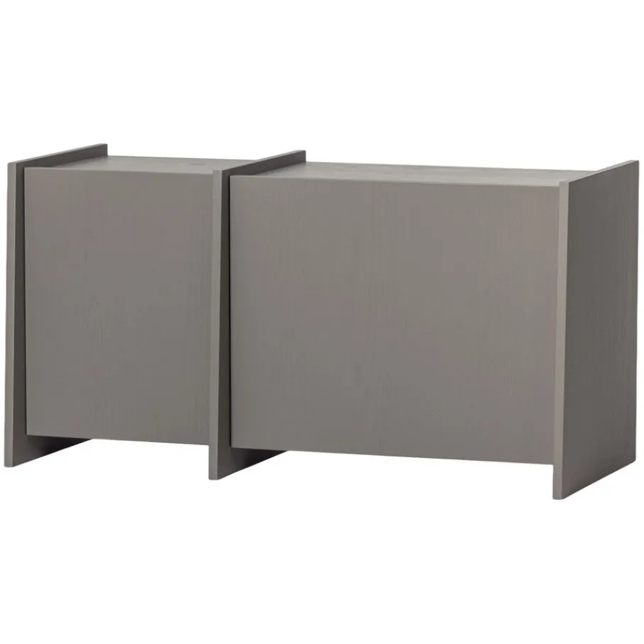 Tv-Meubels<WOOOD TV-meubel Brock Warmgrijs - 102x53x44 cm