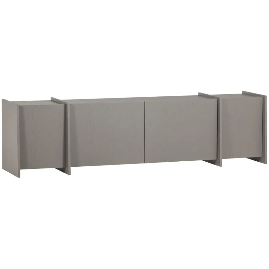Tv-Meubels<WOOOD TV-meubel Brock Warmgrijs - 200x53x44 cm