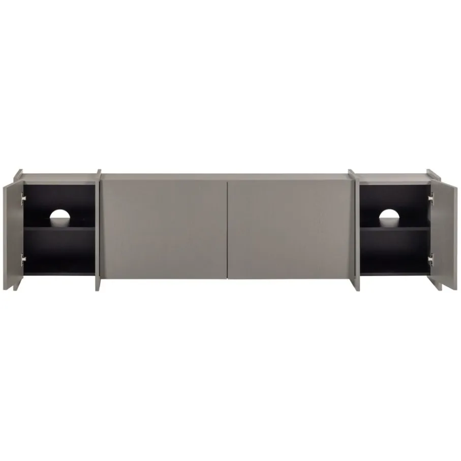 Tv-Meubels<WOOOD TV-meubel Brock Warmgrijs - 200x53x44 cm