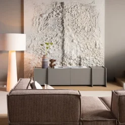 Tv-Meubels<WOOOD TV-meubel Brock Warmgrijs - 200x53x44 cm