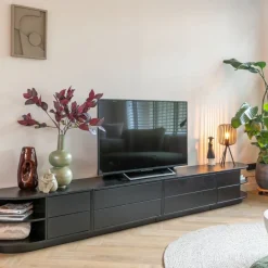 Tv-Meubels<WOOOD TV-meubel Finca Zwart - 75x40x40 cm