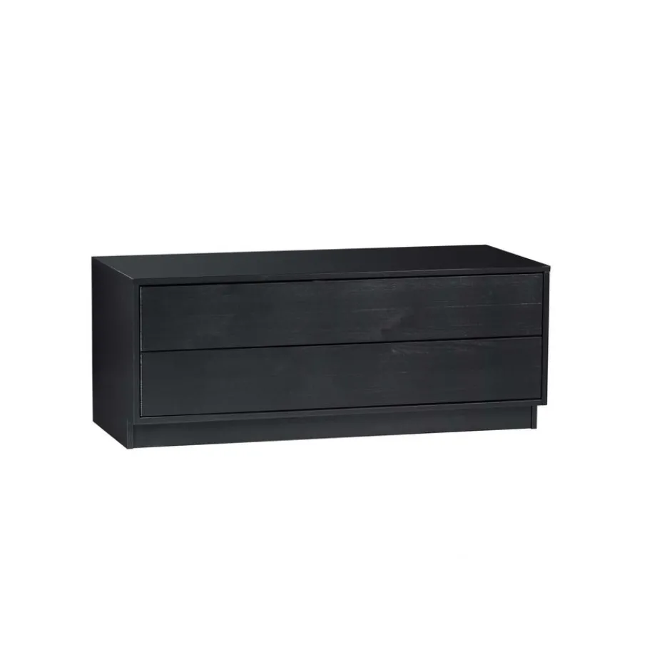 Tv-Meubels<WOOOD TV-meubel Finca Zwart - 100x40x40 cm