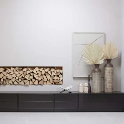 Tv-Meubels<WOOOD TV-meubel Finca Zwart - 100x40x40 cm
