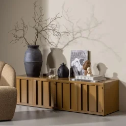 Tv-Meubels<WOOOD TV-meubel Level Honinggeel - 160x44x44 cm