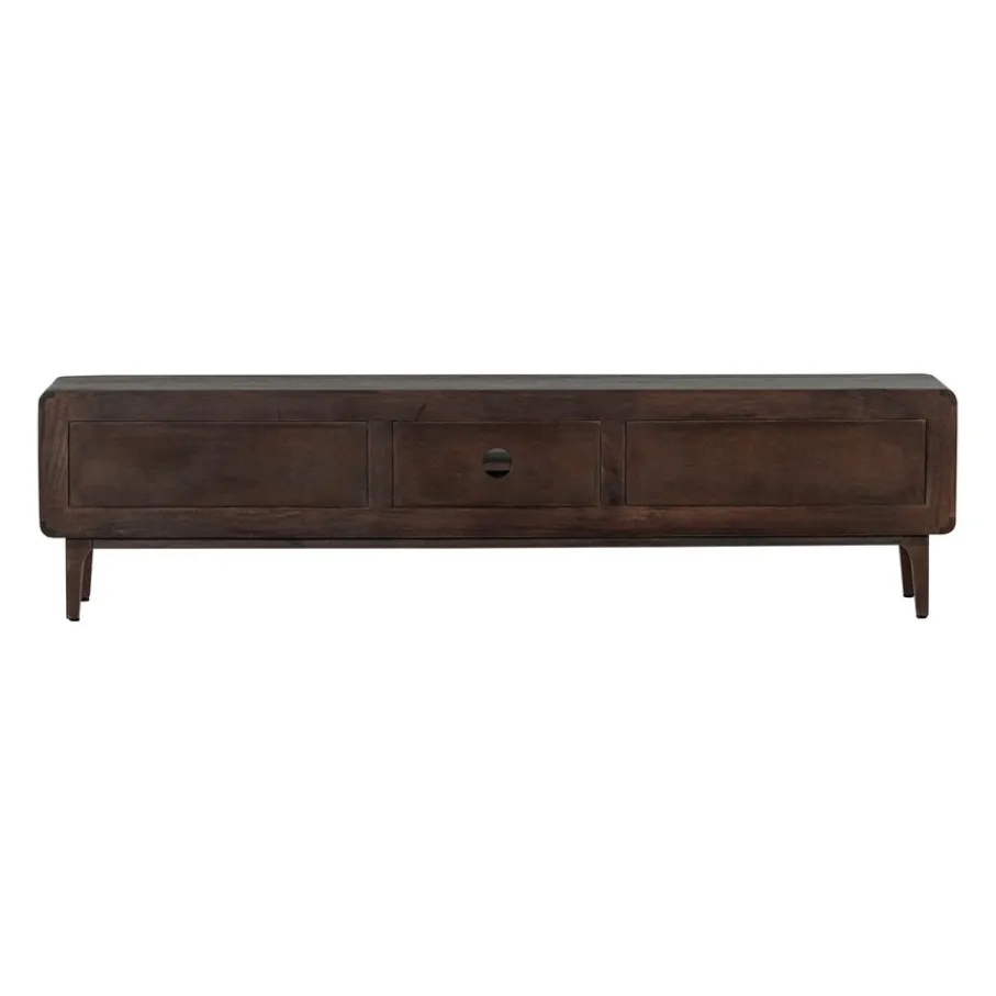 Tv-Meubels<WOOOD TV-meubel Liya Donkerbruin - 200x50x35 cm
