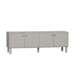 Tv-Meubels<WOOOD TV-meubel Madu Grijs - 160x56x46 cm
