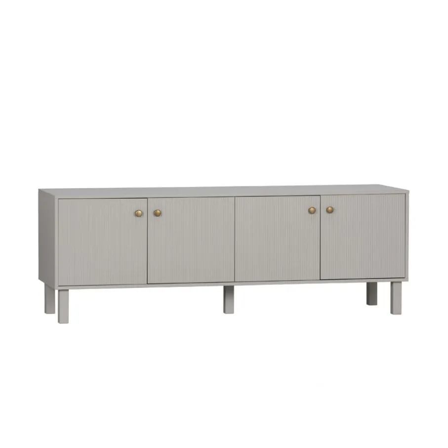 Tv-Meubels<WOOOD TV-meubel Madu Grijs - 160x56x46 cm