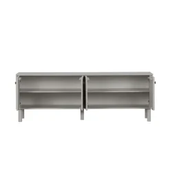 Tv-Meubels<WOOOD TV-meubel Madu Grijs - 160x56x46 cm