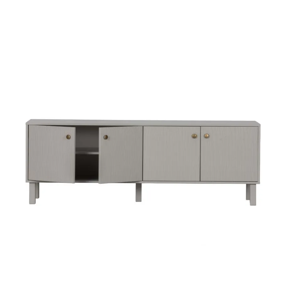 Tv-Meubels<WOOOD TV-meubel Madu Grijs - 160x56x46 cm