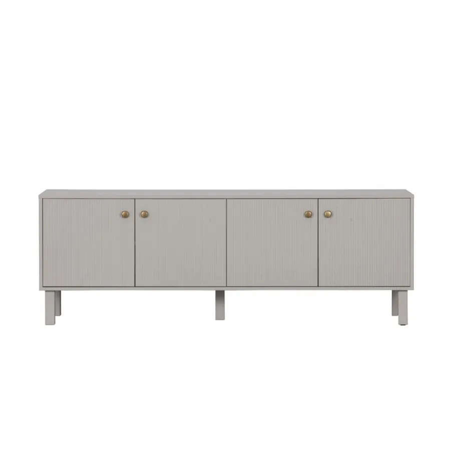 Tv-Meubels<WOOOD TV-meubel Madu Grijs - 160x56x46 cm