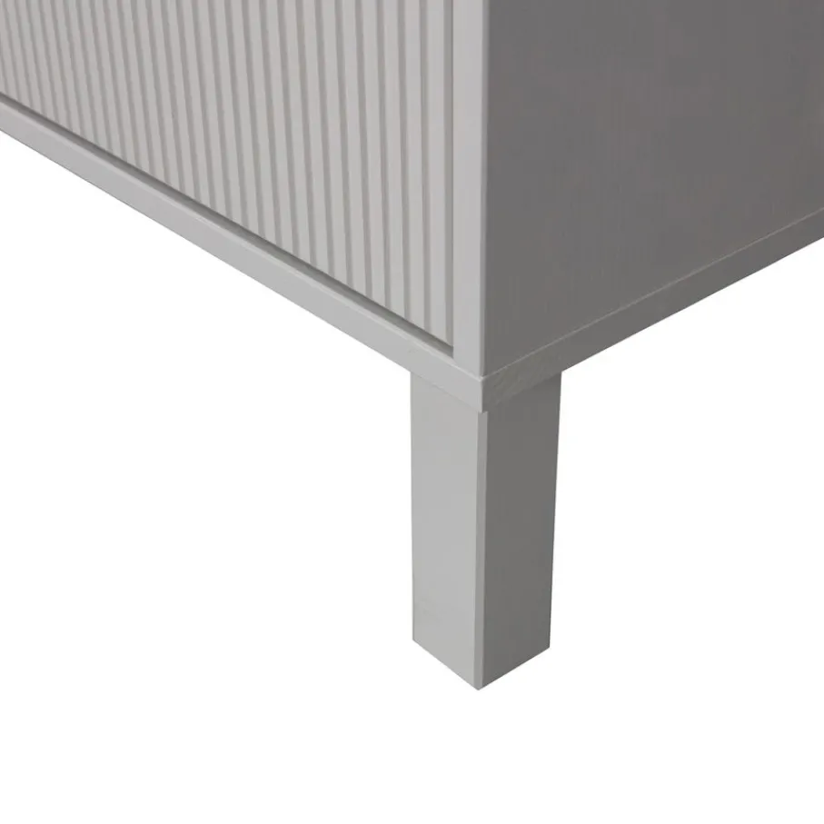Tv-Meubels<WOOOD TV-meubel Madu Grijs - 160x56x46 cm
