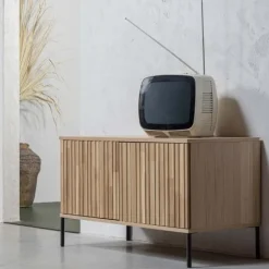 Tv-Meubels<WOOOD TV-meubel New Gravure Naturel - 100x56x44 cm