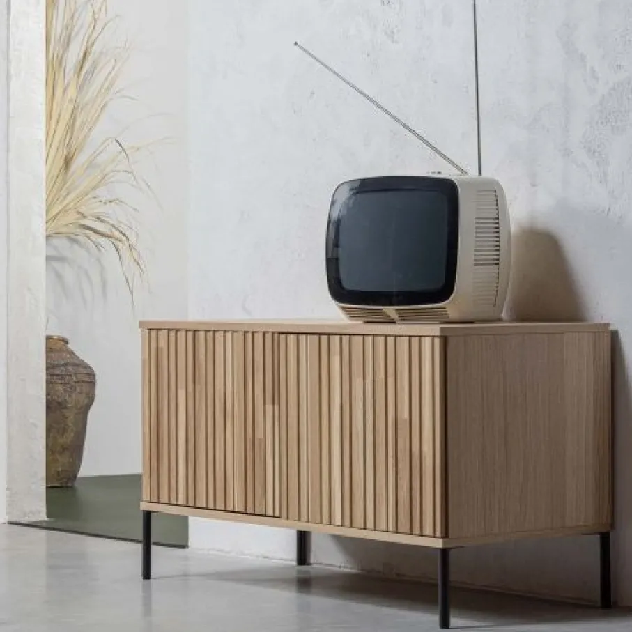 Tv-Meubels<WOOOD TV-meubel New Gravure Naturel - 100x56x44 cm