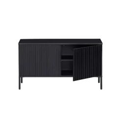 Tv-Meubels<WOOOD TV-meubel New Gravure Zwart - 100x56x44 cm