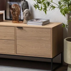 Tv-Meubels<WOOOD TV-meubel Silas Naturel - 180x61x44 cm