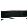Tv-Meubels<WOOOD TV-meubel Silas Zwart - 180x61x44 cm