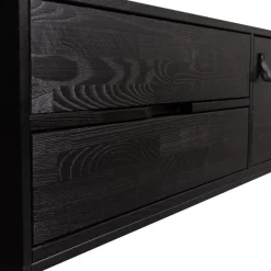 Tv-Meubels<WOOOD TV-meubel Silas Zwart - 120x55x44 cm