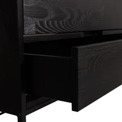 Tv-Meubels<WOOOD TV-meubel Silas Zwart - 120x55x44 cm