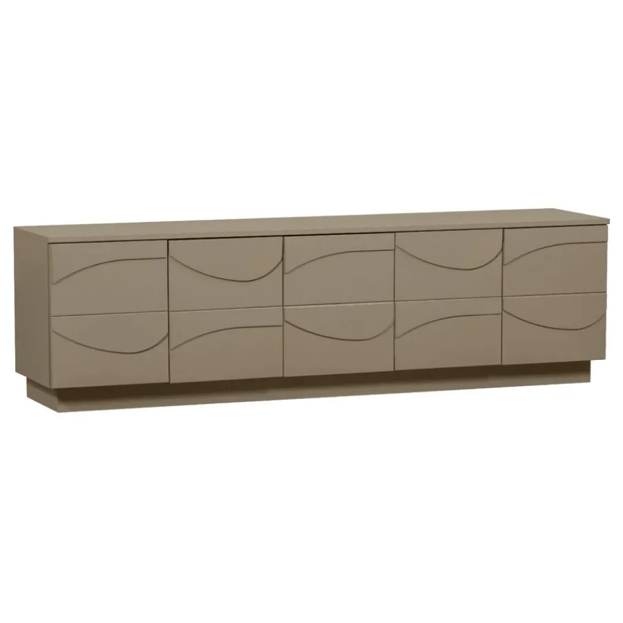 Tv-Meubels<WOOOD TV-meubel Teo Mud - 180x52x40 cm