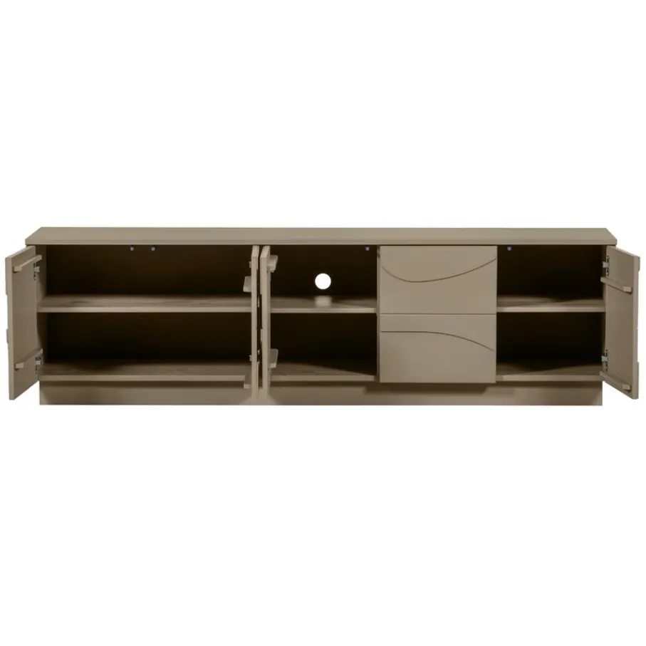 Tv-Meubels<WOOOD TV-meubel Teo Mud - 180x52x40 cm