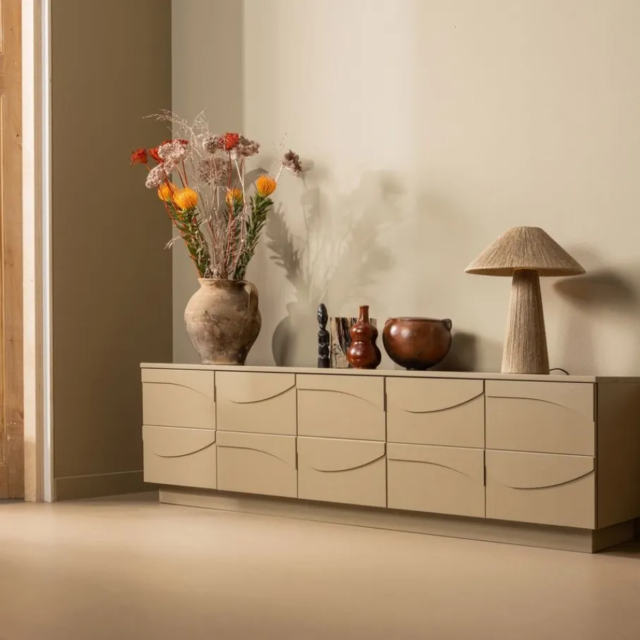 Tv-Meubels<WOOOD TV-meubel Teo Mud - 180x52x40 cm