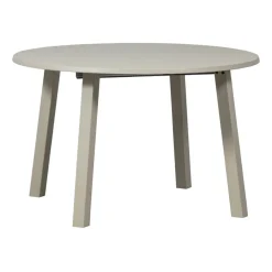 Eettafels<WOOOD Uitschuifbare Eettafel Janne Grijs - 120/200x120 cm