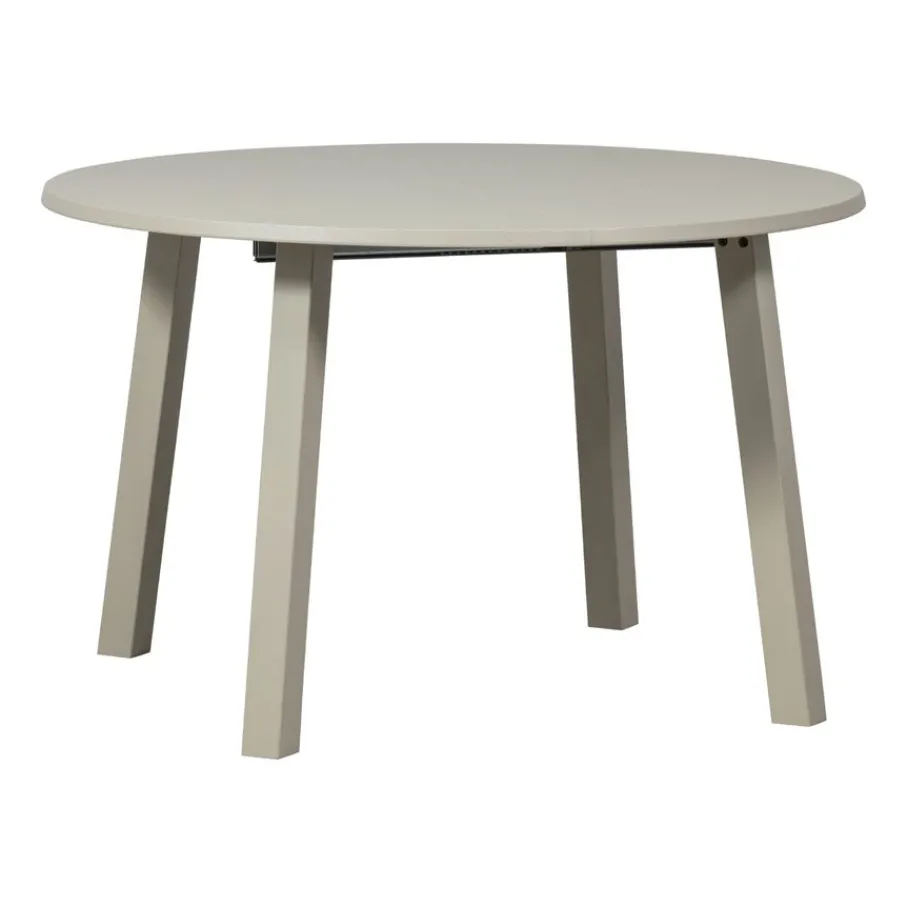 Eettafels<WOOOD Uitschuifbare Eettafel Janne Grijs - 120/200x120 cm