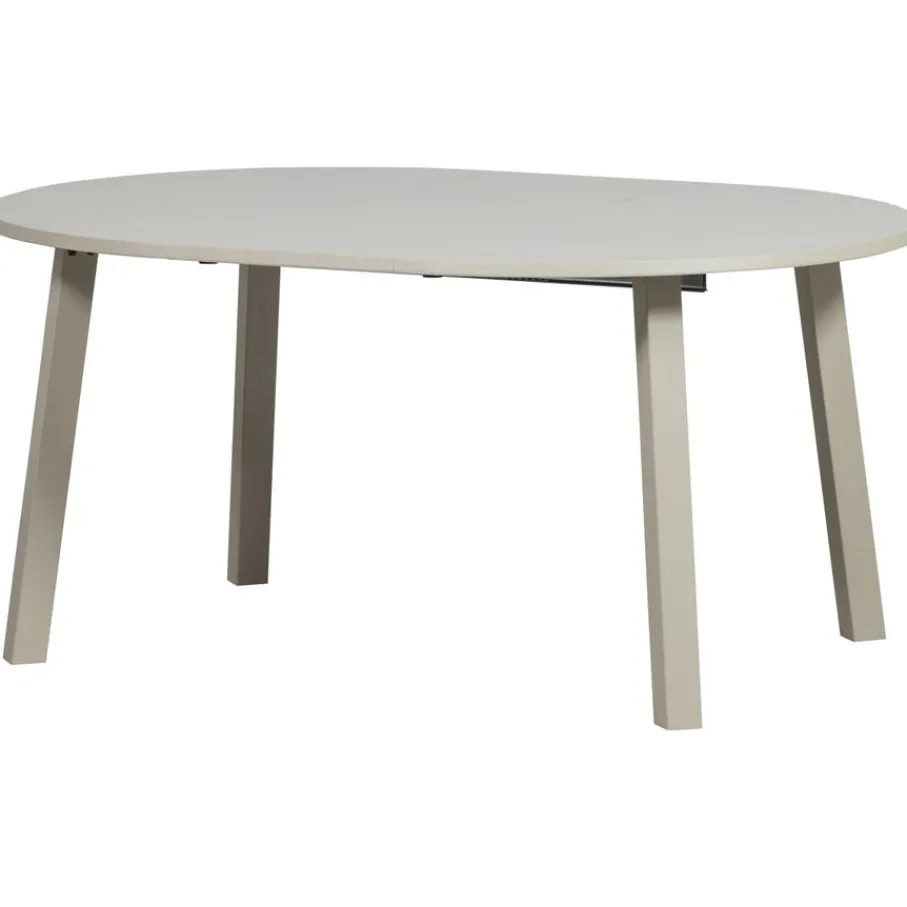 Eettafels<WOOOD Uitschuifbare Eettafel Janne Grijs - 120/200x120 cm