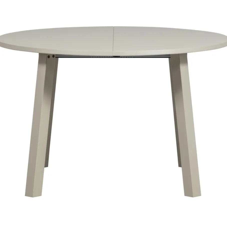 Eettafels<WOOOD Uitschuifbare Eettafel Janne Grijs - 120/200x120 cm