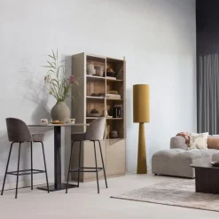 Buffetkasten|Vitrinekasten<WOOOD Vitrinekast Casa Mud - 101x236x40 cm