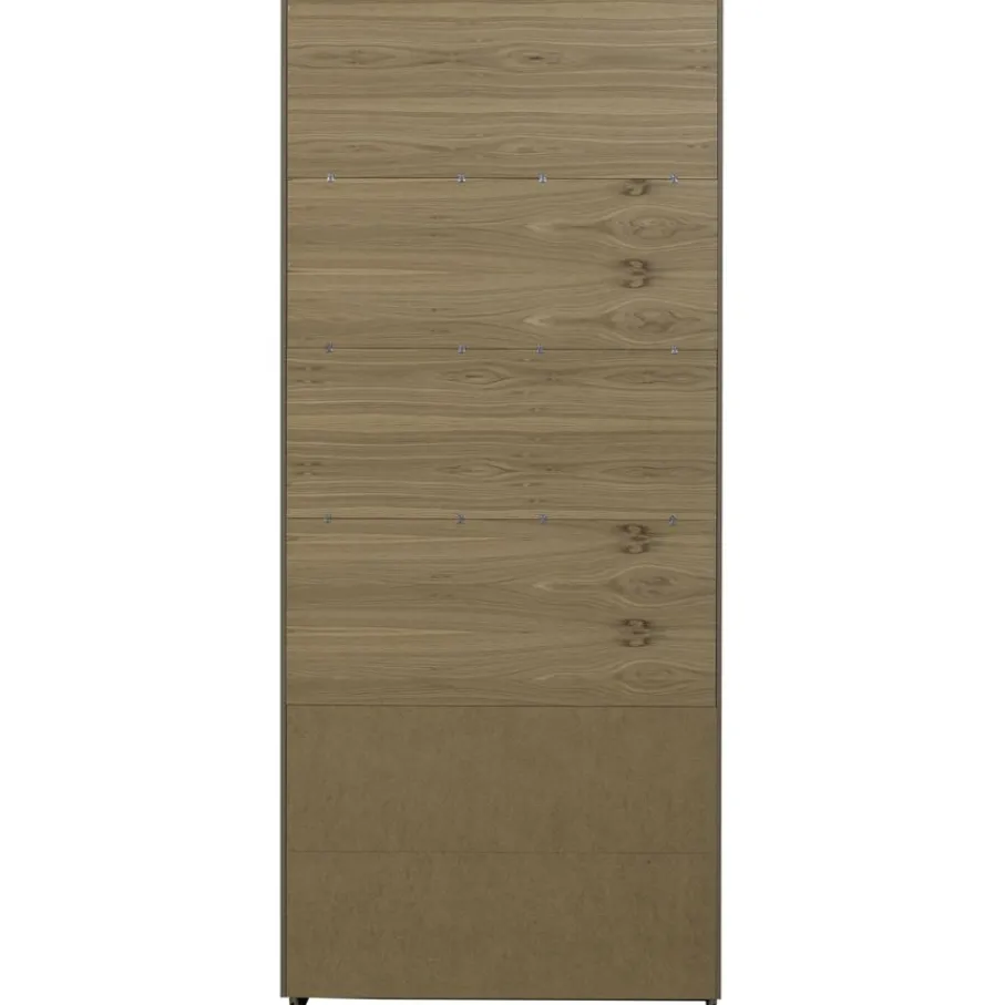 Buffetkasten|Vitrinekasten<WOOOD Vitrinekast Casa Mud - 101x236x40 cm