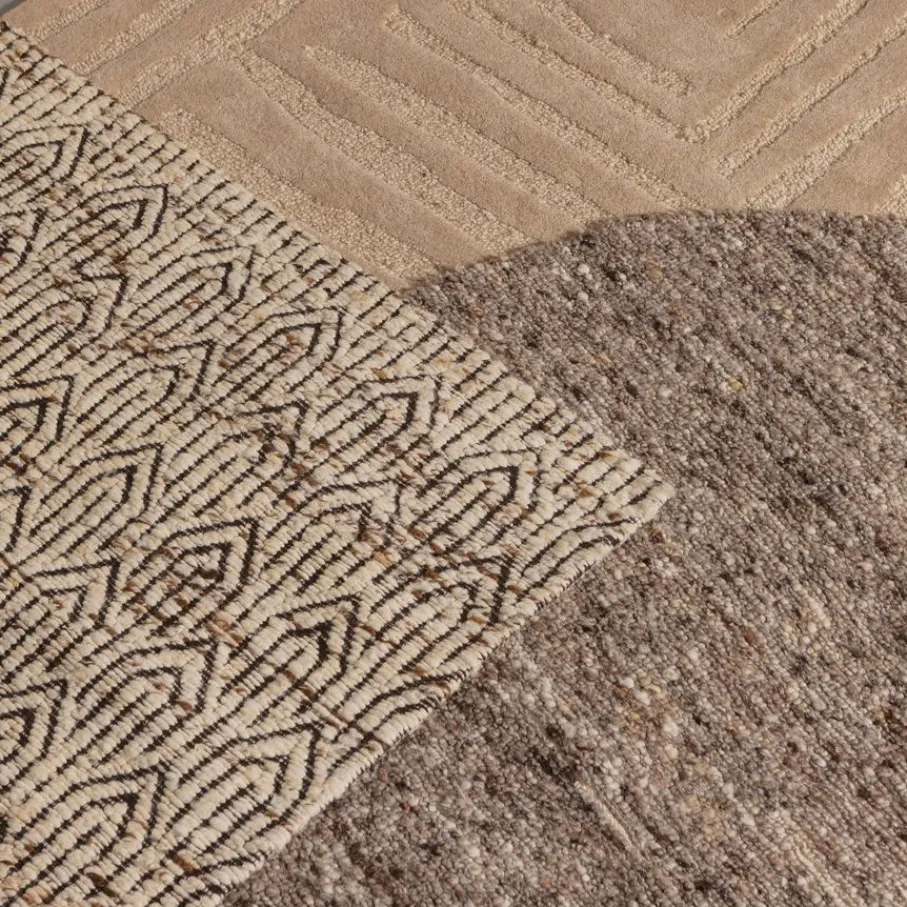 Vloerkleden<WOOOD Vloerkleed Joslin Naturel - 170x240 cm