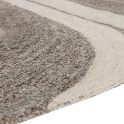 Vloerkleden<WOOOD Vloerkleed Moro Grijs / Wit - 170x240 cm