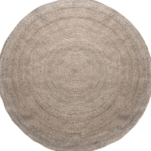Vloerkleden<WOOOD Vloerkleed Utopia Beige - Ø 200 cm