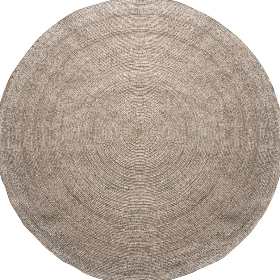 Vloerkleden<WOOOD Vloerkleed Utopia Beige - Ø 200 cm