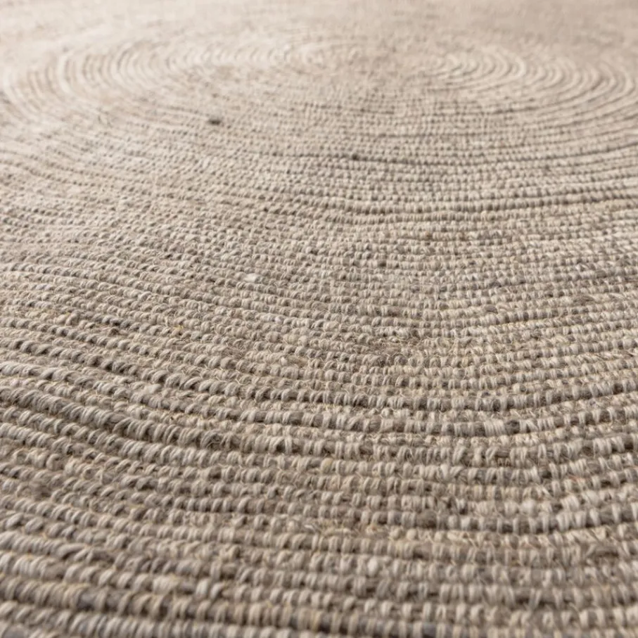 Vloerkleden<WOOOD Vloerkleed Utopia Beige - Ø 200 cm
