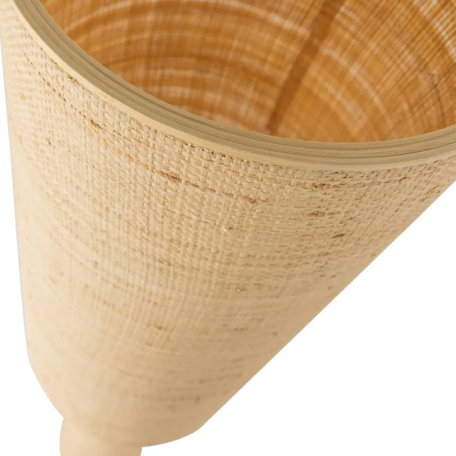 Vloerlampen<WOOOD Vloerlamp Syro Beige - E27 - 130 cm hoog