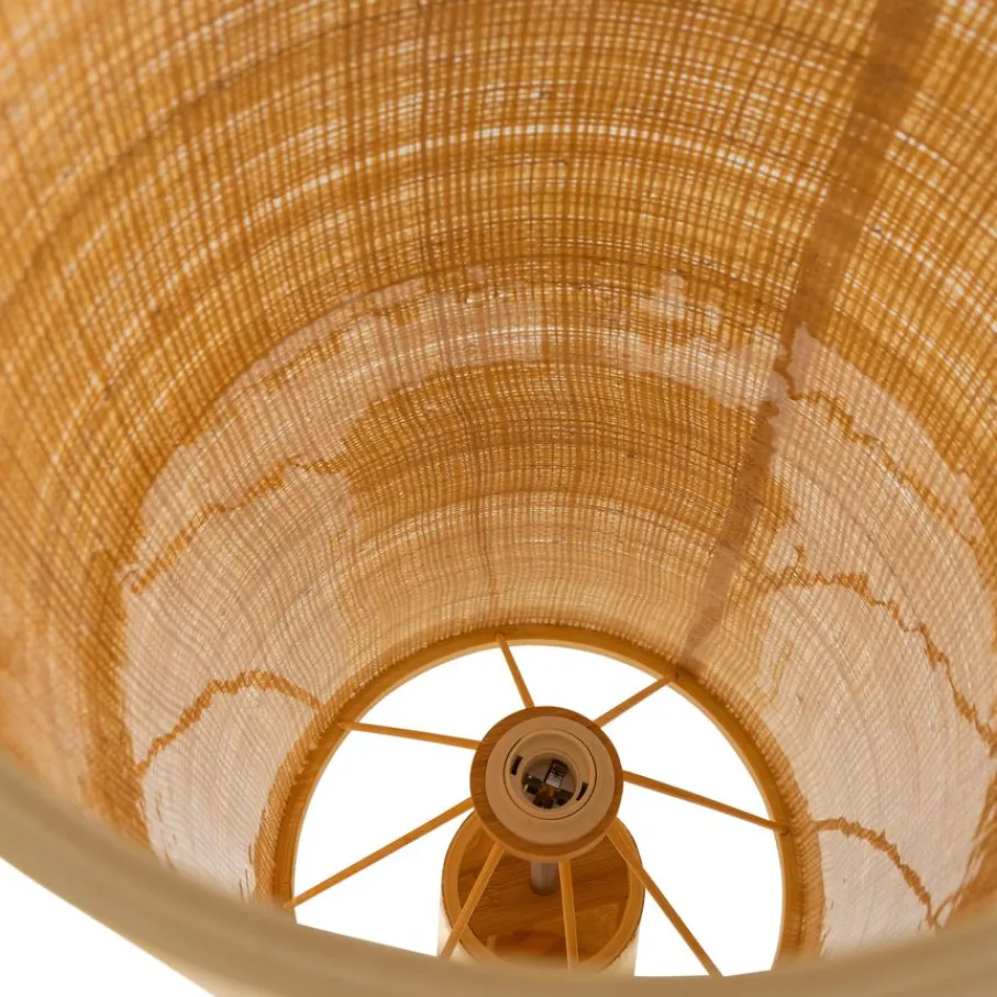 Vloerlampen<WOOOD Vloerlamp Syro Beige - E27 - 130 cm hoog