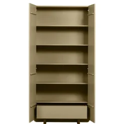 Wandkasten<WOOOD Wandkast Basu Moss - 101x210x46 cm