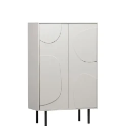Wandkasten<WOOOD Wandkast Cadiz Mist - 85x135x40 cm